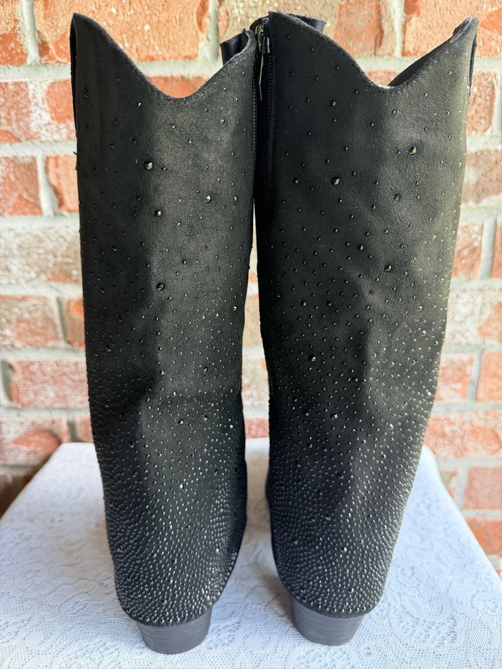 Pierre Dumas Wilder-49 black knee hi boots size 8.5